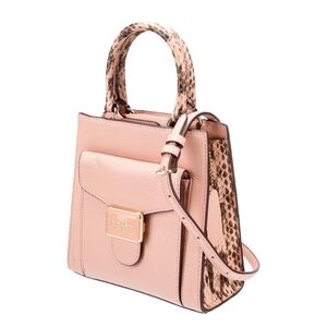 Coach Pink and Tan Women's Bag | Shell Pink
